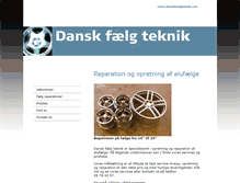 Tablet Screenshot of danskfaelgteknik.dk